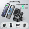 3-in-1 Retractable Magnetic Wireless Charger — Fast Wireless Charging