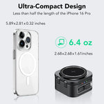 3-in-1 Retractable Magnetic Wireless Charger — Fast Wireless Charging