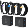 Cargador Rápido USB-C Doble Puerto