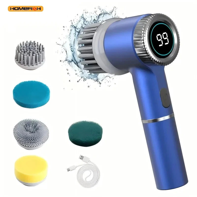 Cepillo Eléctrico de Limpieza Giratorio
