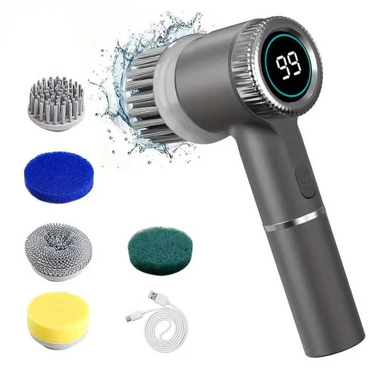 Cepillo Eléctrico de Limpieza Giratorio