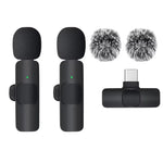 Micrófono Lavalier Inalámbrico – Sonido Profesional para Celular y Cámara