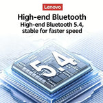 Audífonos Inalámbricos Lenovo LP40Pro – Sonido Potente y Conexión Bluetooth