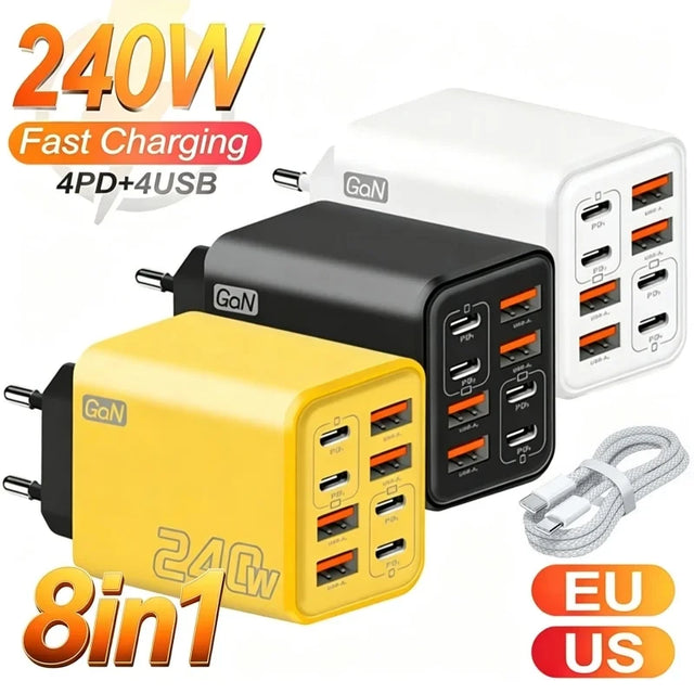 Desktop GaN USB C Fast Charger