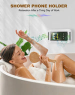Waterproof Rotating Shower Phone Mount