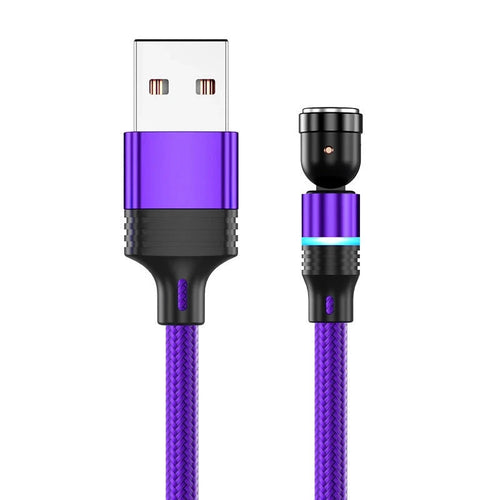 Cable Magnético Giratorio 540° — 1 m, 2 m y versión 3 en 1